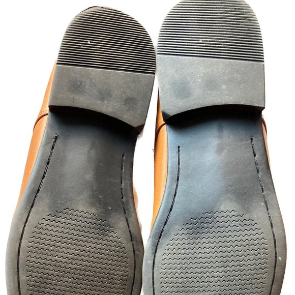 Xray Plain Oxford Dress Shoes, Men's US 12, Light Caramel Brown, Like NEW - Picture 4 of 8